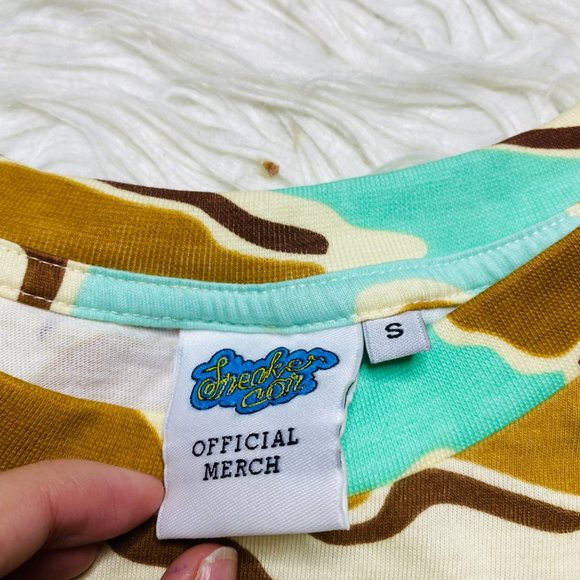 Sneaker Con Official Merch Mens Camo Graphic Logo Short Sleeve TShirt Size Small - Picture 6 of 10
